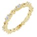 14K Yellow 1/3 CTW Natural Diamond Celtic-Inspired Eternity Band Size 7